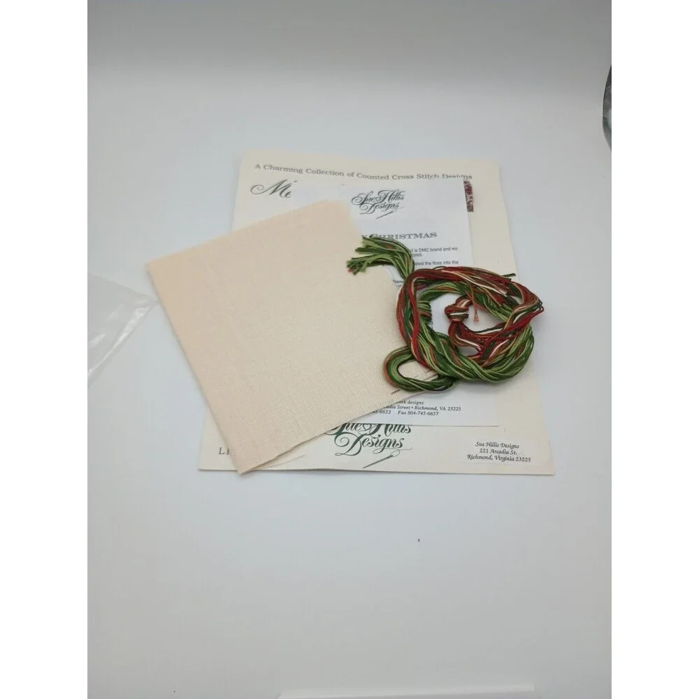 Sue Hillis Designs Counted Cross Stitch Complete Kit Merry Christmas L162